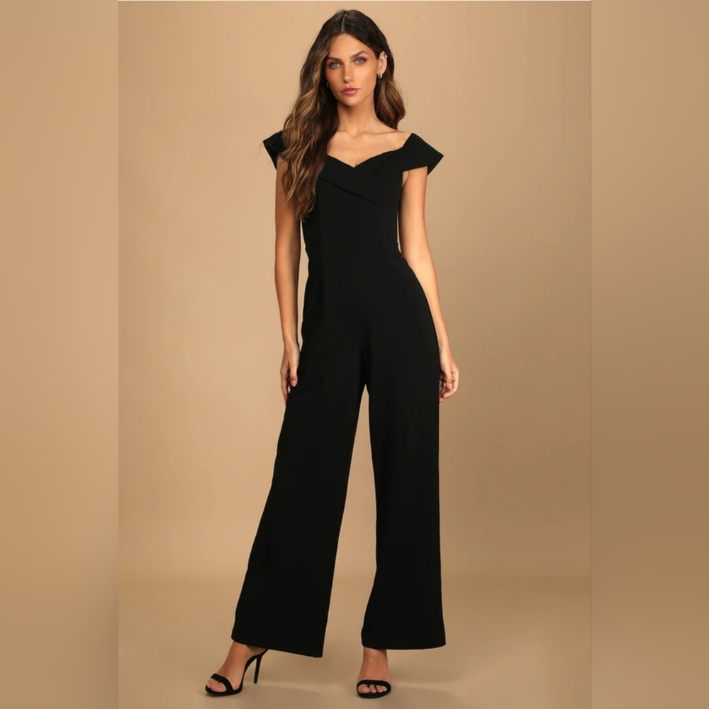 New - Lulus Classy black jumpsuit